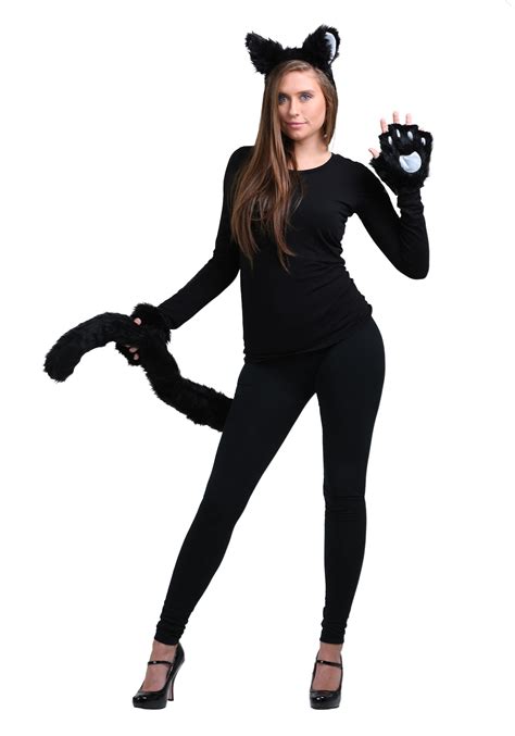 black cat halloween costume|black pussycat costume.